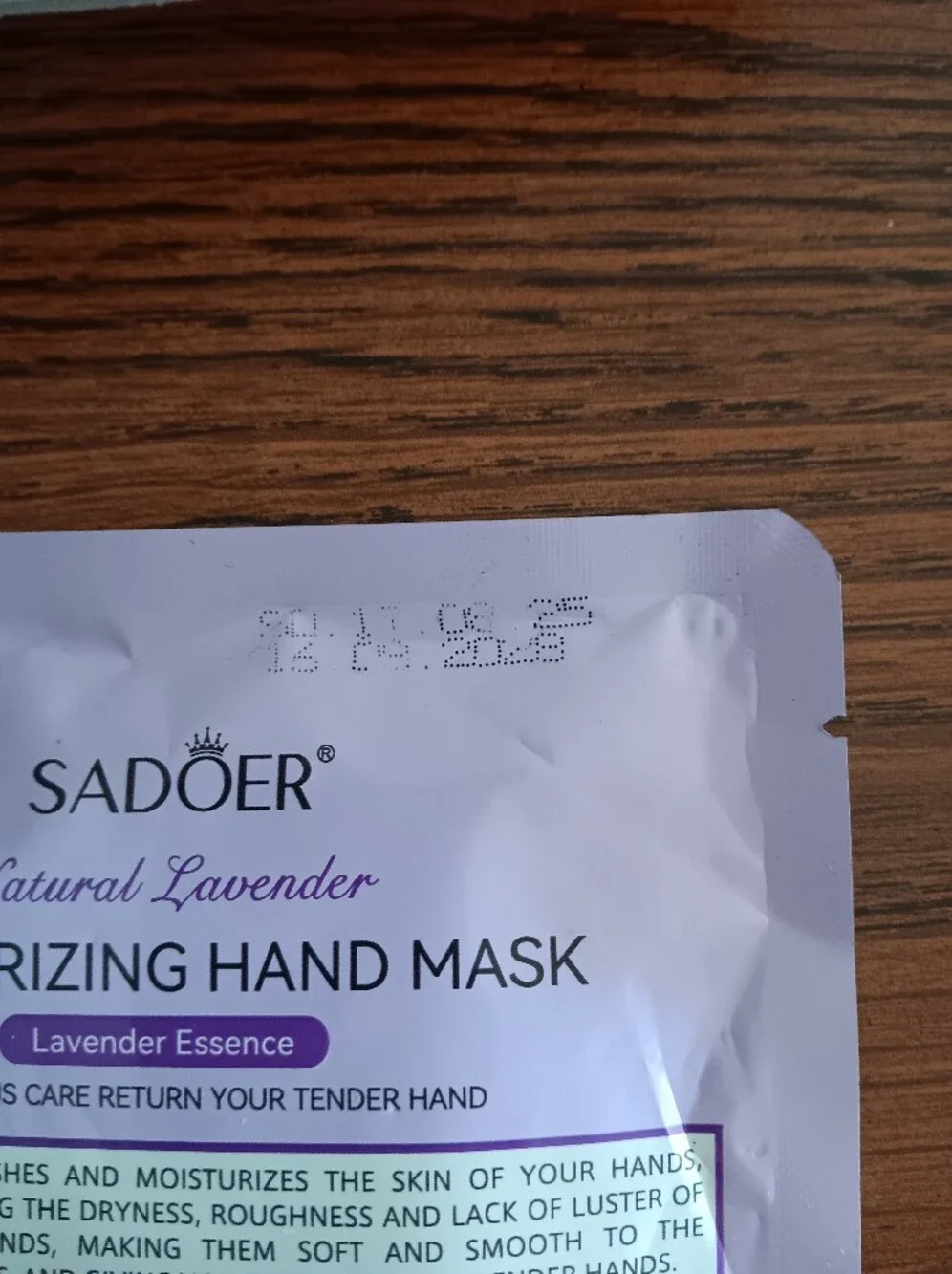 Lavender Essence Moisturizing Hand Mask - Lavender